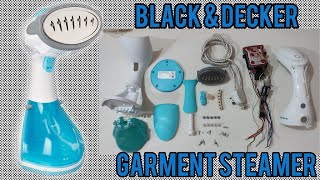 How to Restore Steamer  How to Repair Steamer  Black amp Decker Handy Garment Steamer  ASMR Repair [upl. by Checani]