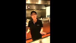 Chipotle Manager Fired After Refusing Service due to Stereotyping [upl. by Fulvi]