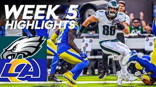 Eagles vs Rams  2023 Week 5 Highlights [upl. by Vanny]