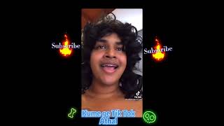 kume ge Tik Tok Athal 👈 මේන්න සුපිරිම Tik Tok ටිකක් 😍❤️ Kume😎🤭 [upl. by Sregor]