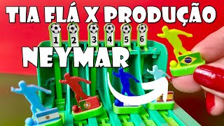 NEYMAR CAIU Futebol MUITO ESTRANHO Tia Flá X Produção [upl. by Siulesoj]