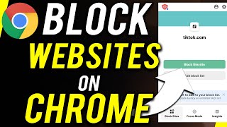 How to Block Websites on Google Chrome [upl. by Gessner]