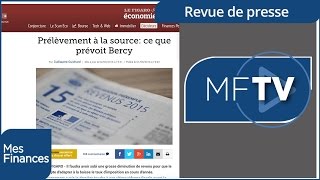 Revue de presse semaine 36  prélèvement à la source et retraite des polypensionnés [upl. by Maidy]