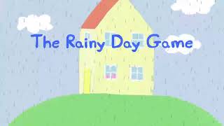 Peppa Pig The Rainy Day Game title card [upl. by Madda]