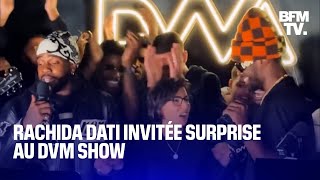 Rachida Dati invitée surprise au DVM Show l’émission rap qui cartonne sur Twitch [upl. by Liryc]