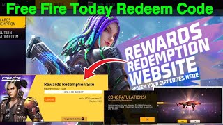 New Redeem Code Website Free Fire  Free Fire Today Redeem Code Tamil  FF Today Redeem Code Tamil [upl. by Ricki484]