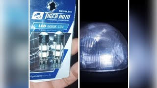 Farol Azul Super Led T10 Luz de Posição [upl. by Xylon]