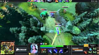 Dreamhack Winter 2011  DotA 2 Finals  Fnatic vs Wild Honey Badgers  Game 1 [upl. by Gnen]