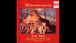 Weihnachtsoratorium  JS Bach  17  Schaut hin dort liegt im finstern Stall Chor  2Teil [upl. by Greiner]