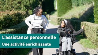 L’assistance personnelle – une activité utile et enrichissante [upl. by Trilley]