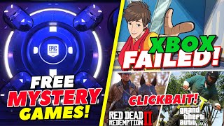 Epic Games FREE Mystery Vault Games 🤩 Xbox Is Mess Sad Update [upl. by Chaudoin413]