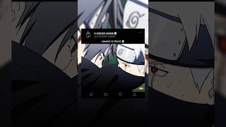 KAKASHI VS ITACHI [upl. by Neeoma]