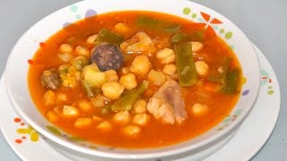 Ciurons cuinats  Potaje de garbanzos  Recetas Mallorquinas [upl. by Masha279]