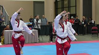 2023 USA Taekwondo Nationals Individual Poomsae [upl. by Milore549]