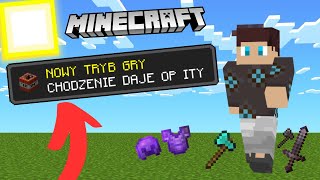 MINECRAFT ALE CHODZENIE DAJE OP ITEMY [upl. by Jdavie71]