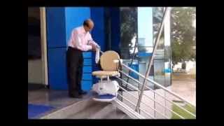 Handicare Straight Stairlift Installation at Bangalore Aarding Stairlifts [upl. by Werdn]