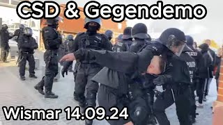 CSD Wismar amp Gegendemo 14924 [upl. by Aneres]