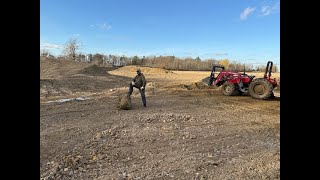 PondWetland Build Day 9 Digging With The Massey Part 2 4K [upl. by Willard]