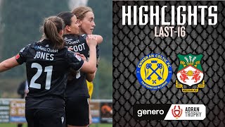 HIGHLIGHTS  Cwmbran Celtic Women vs Wrexham AFC Women [upl. by Elinor]