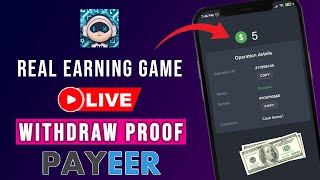 Real Payeer Earning Game Live Withdraw Proof 2023 [upl. by Publias824]