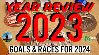 2023 Running Review  2024 Goals and Races  Trail Running [upl. by Stillmann]