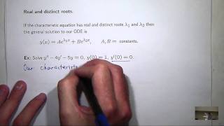 How to solve 2nd order differential equations [upl. by Leuams]