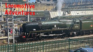 Mainline Adventures class 40013 And Steam Engine 34046 Braunton And A few surprises… 31824 [upl. by Nyl]