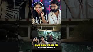 Amaran Trailer Reaction  Sivakarthikeyan Sai Pallavi  Amazing Background Score [upl. by Sirtemed207]