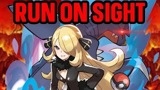 Cynthia DOMINATES Pokémon Showdown [upl. by Nosreg]