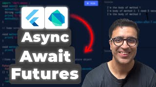 Flutter AsyncAwait amp Futures Tutorial  Dart Asynchronous Programming Guide [upl. by Nnayr]