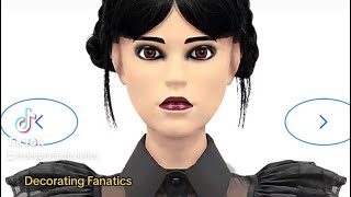 LOWES Lowe’s 2024 Halloween  DISNEY Wednesday Addams Animatronic Prop DEMO VIDEO halloween disney [upl. by Leesa222]