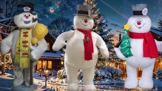 Evolution Of Frosty The Snowman Animatronics [upl. by Nhor]