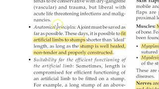 Orthopedics 349 amputation disarticulation difference below knee complications care how to do [upl. by Idet]