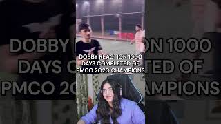 DobbyIsLive reaction 1000 days completed of becoming pmco 2020 champions bgmi dobby jonathan [upl. by Pitchford509]