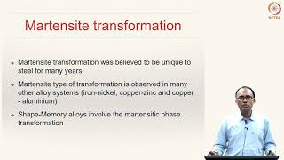 Lecture 36  Martensite Transformation CCT Diagram [upl. by Ringler325]