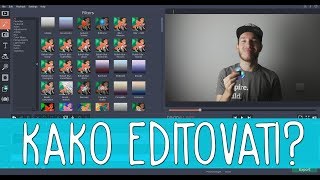 KAKO EDITOVATI VIDEO  Movavi Video Editor [upl. by Nerha]