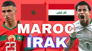 🔴🇲🇦🇮🇶 MAROC  IRAK  DIMA MAGHRIB   JEUX OLYMPIQUES 2024 LIVE TALK [upl. by Corine420]