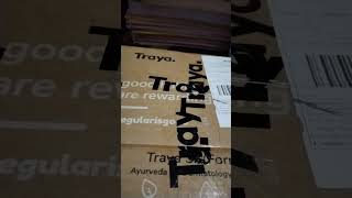 MY FIRST TRAYA KIT TRAYA SHAMPOO HAIR GROWTH PRODUCTS TRAYA KIT DELIVERY TRAYA KIT UNBOXING [upl. by Patterman]