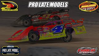 Stacked Pro Late Model Field At Fairbury  iRacing Dirt [upl. by Nyleve402]