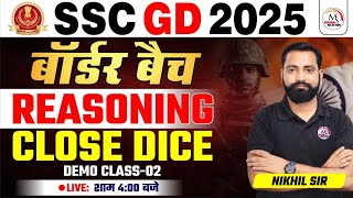 SSC GD 202425  Reasoning Live Demo Class 2 by Nikhil Sir  Mission Selection sscgd2024 [upl. by Elenore]