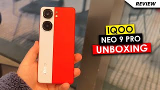 IQOO Neo 9 Pro Unboxing in Hindi  Price in India  Hands on Review [upl. by Beatrix]