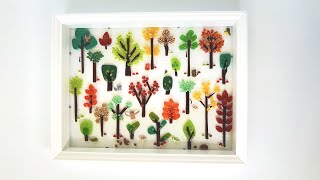 Fused Glass Woodland Wildlife [upl. by Lyell370]