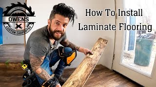 How To Install Laminate Flooring [upl. by Hambley637]