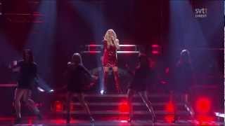 Björn Ranelid ft Sara Li  Mirakel  2nd Performance Melodifestivalen 2012 Deltävling 3 720p HD [upl. by Johnsson]