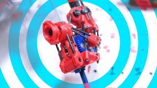 I built an INSANE Custom Extruder and it almost broke me  SDTX Extruder for my Delta 3D Printer [upl. by Naugan]