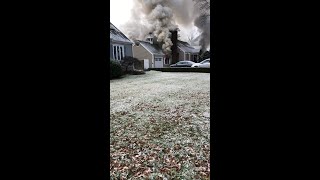 Fairfield family escapes Christmas Eve morning fire [upl. by Bee]