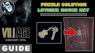 Luthier Key in Resident Evil 8 Village  Find Josef Simon the Benevento Gardener [upl. by Aimekahs]