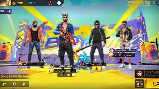 Playing With 5M Wala Youtuber 👹 GwarGamer Free Fire Biggest YouTuber 🤯 DC VIKAS GAMING freefire [upl. by Eldnik]