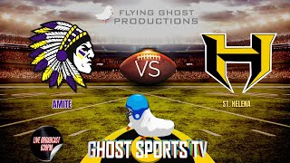 Ghost Sports TV Amite vs St Helena [upl. by Aynav339]