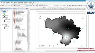 Precipitación método de Isoyetas en ArcGIS [upl. by Delogu]